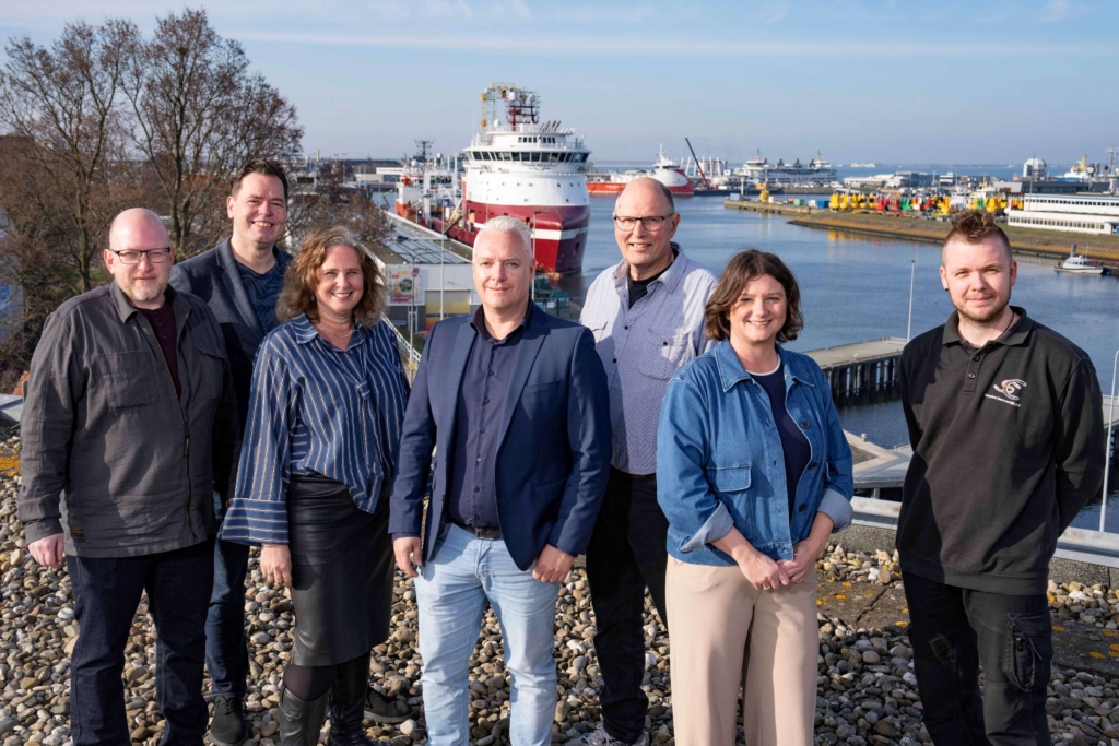 Leden van de klankbordgroep. Van links naar rechts: Jorrit Stobbe, Raymond Margés, Katja Naber - van der Aa, Marc van Dijk, Rob Zijlstra, Kirsty den Dulk en Jorn van Dijk. Niet op de foto: Frans van de Wetering, Harco Slot, Rob Kramer, Bryan Pascoe, Bart van der Wielen, Rik Hammer, Maikel Kivits en Janet Sytsma.